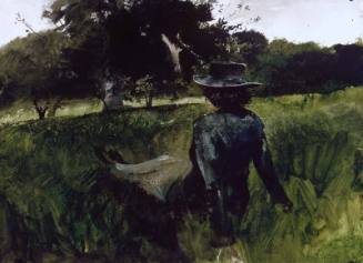 Carolyn in the Orchard