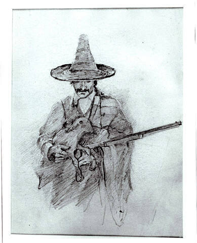 untitled (sheepherder with lamb)