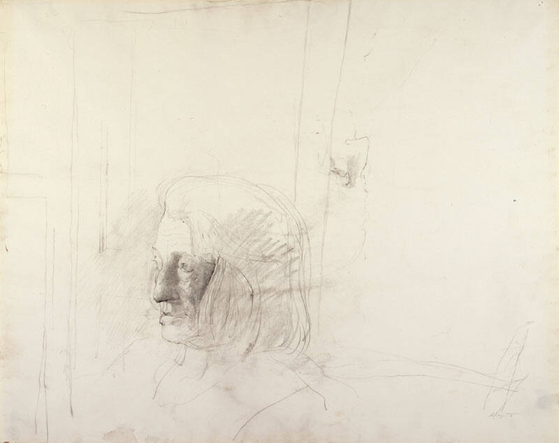 Anna Christina Olson, Study for Anna Christina