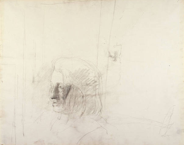 Anna Christina Olson, Study for Anna Christina