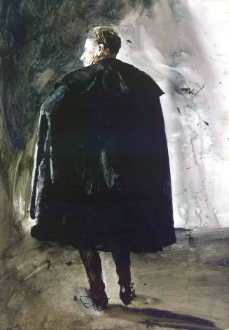 Peter Hurd in a Cape

