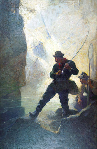 Popular Magazine, cover illustration