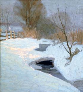 Brook in Winter, Chadds Ford