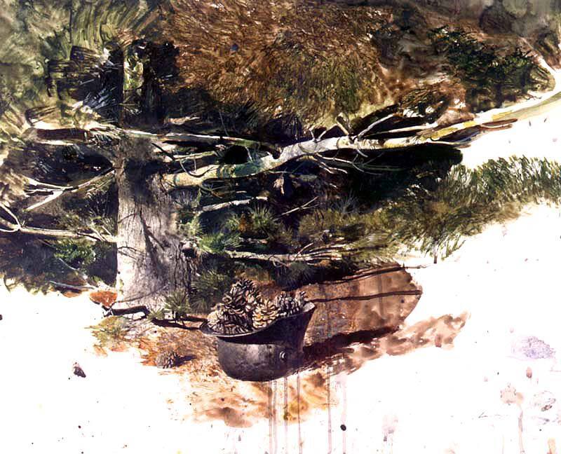 Steel Helmet, Study for Pine Baron