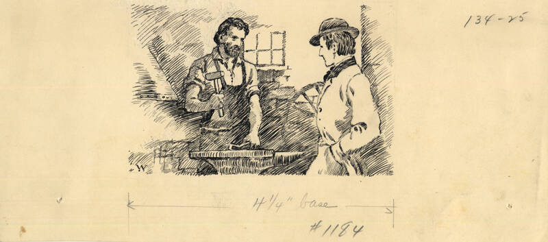 Men of Concord; A Talk With The Blacksmith - illus.