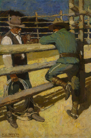 "I came to see you about that ditch of yours, Chisholm"