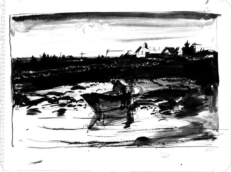 Morning Lobsterman Study