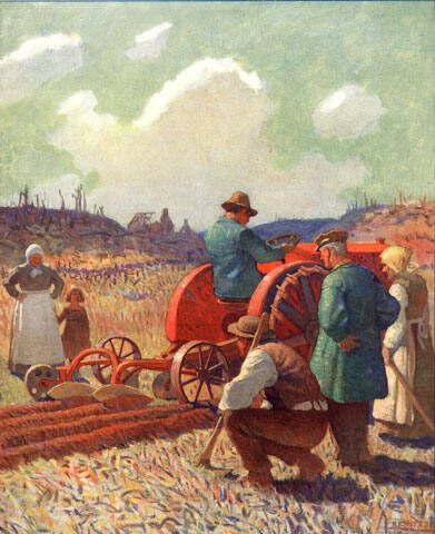 Modern Farming in the Fields of France