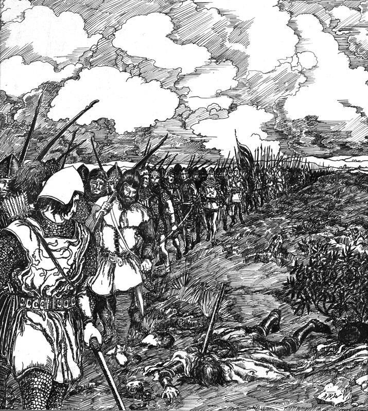 The Archers, Study for Sir Nigel