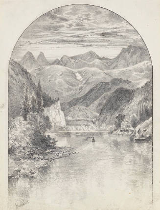 View from Glenora, Stickeen River, Alaska