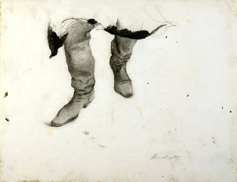 Boots, Study for Trodden Weed