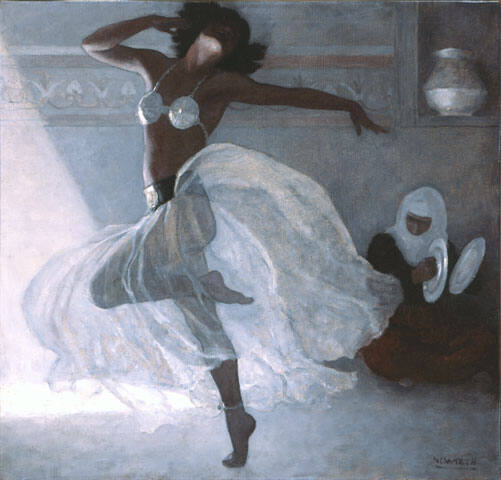 She was as slim as a boy, and danced with a lightness and suppleness of body and arms and hands unlike anything I have ever seen