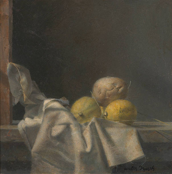 Still Life with Lemons and Potato