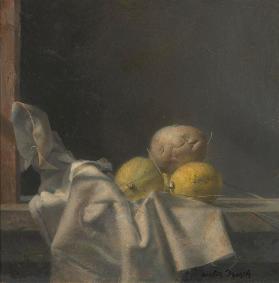 Still Life with Lemons and Potato