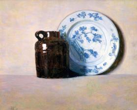 Still Life with Plate and Jug