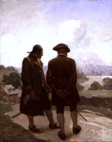 The Parting
For we both knew without a word said that we had come to where our ways parted