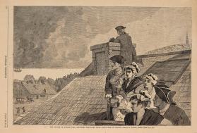 The Battle of Bunker Hill - Watching the Fighting from Copp's Hill in Boston