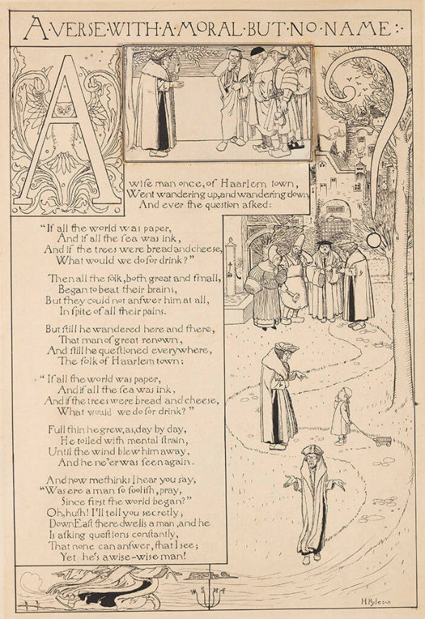 A Verse with a Moral but No Name