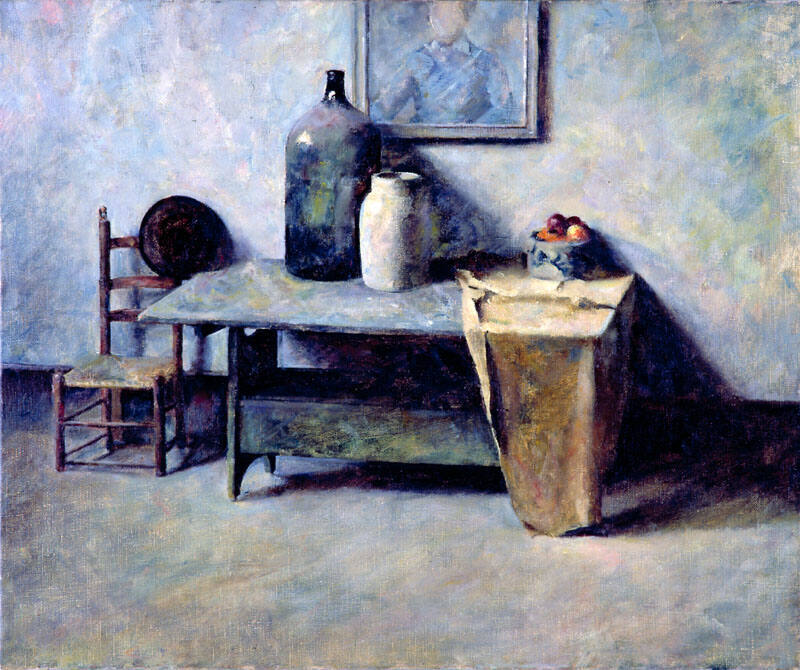 My Father's Studio (oil #8)