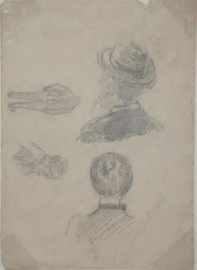 Untitled (various figure studies)