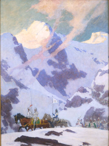 The White Company
Day was already breaking in the east, and Sir Nigel's company, three hundred strong, were on their way for the defile.