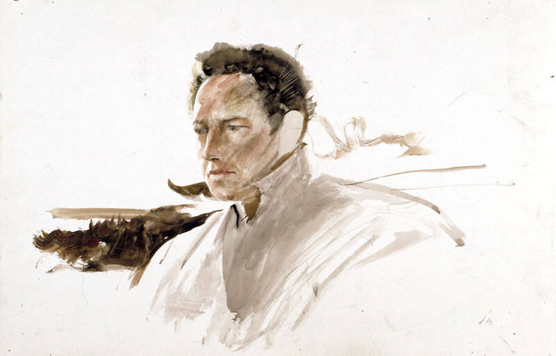 Self-Portrait: National Academy Study