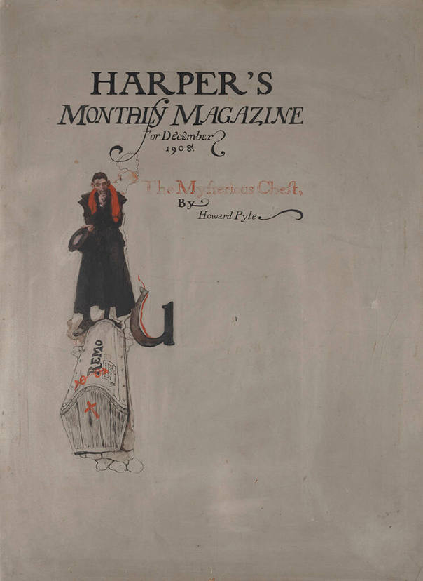 Title page for "The Mysterious Chest"