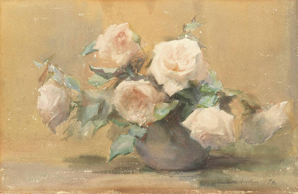 Vase of Roses