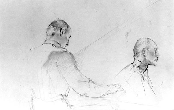 Young Peter Playing the Piano, Study for Peter Wyeth Hurd