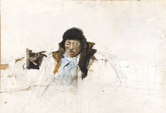 Fur Hat, Study for Adam