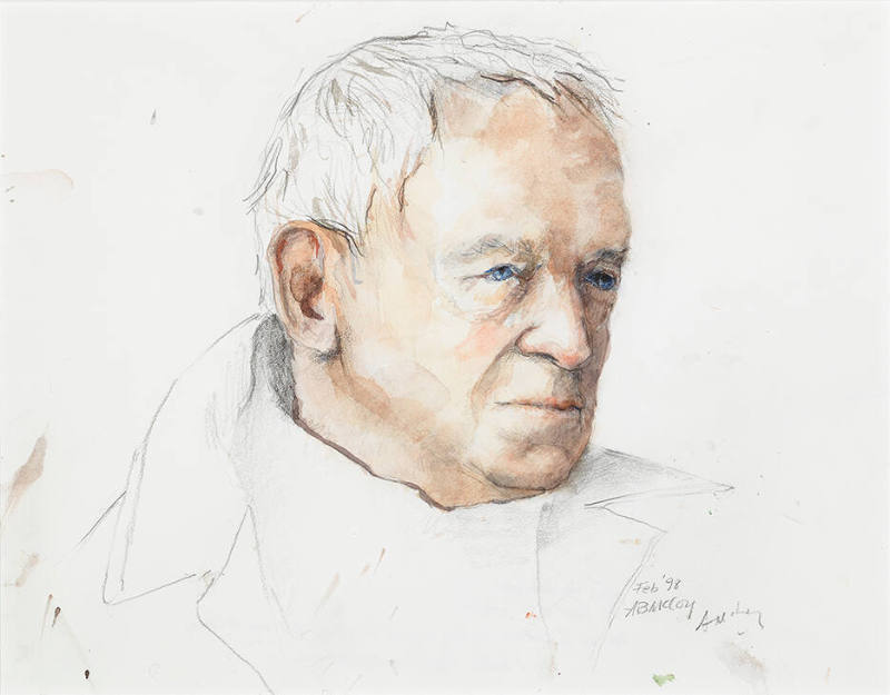 Portrait of Andrew Wyeth