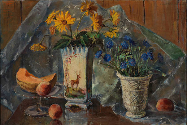 Still Life with Fruit and Flowers 