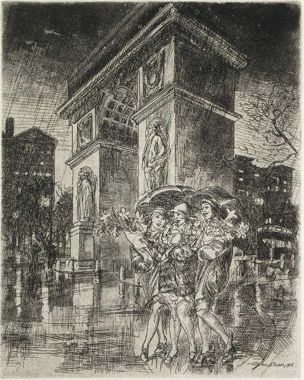 Easter Eve, Washington Square 