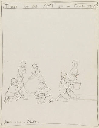 Street Scene in Naples