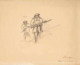 Untitled (Drawing of Soldiers)