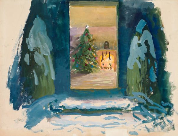 Untitled Christmas Scene 