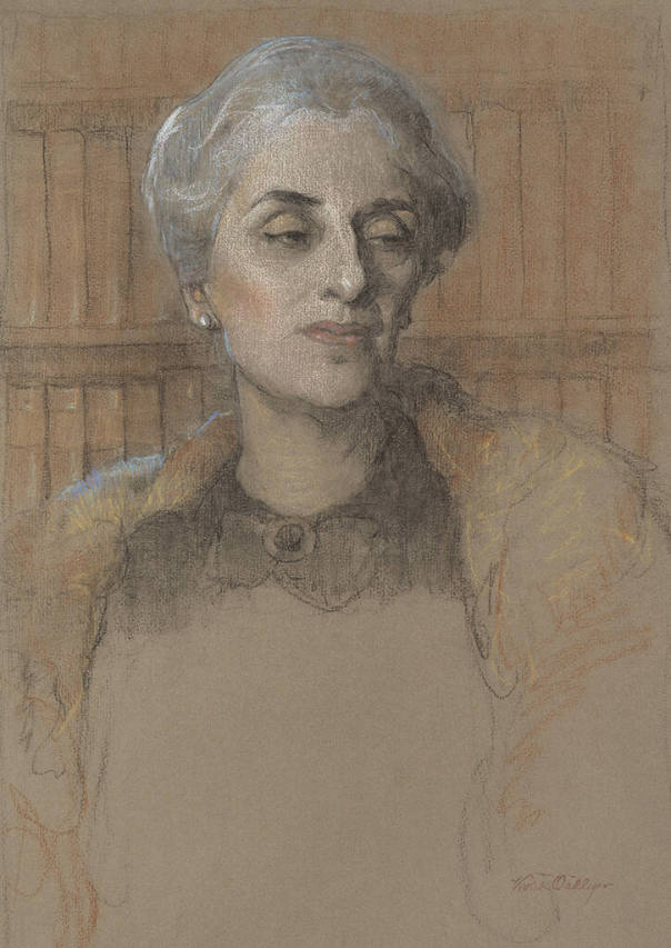 Mrs. Norman Taylor and Books