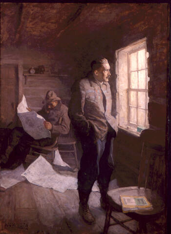 There fell a long silence through which O'Hara read and Kenyon kept watch at the window.