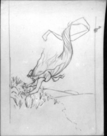 "The Princess of the Dawn," figure study