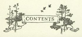 The Courtship of Miles Standish, decoration for "Contents" page