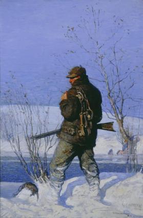 The Poacher  (Popular Magazine, cover illustration)