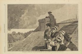 The Battle of Bunker Hill - Watching the Fighting from Copp's Hill in Boston