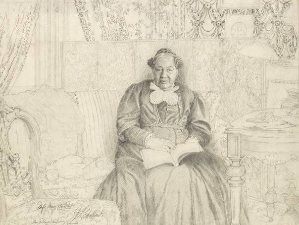 Study for Portrait of Miss Mary du Pont