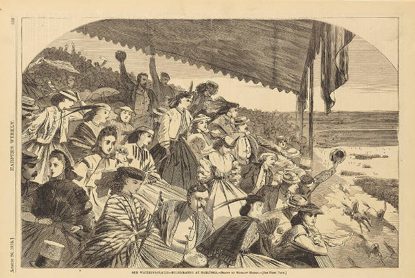 Our Watering Places:  Horse Racing at Saratoga