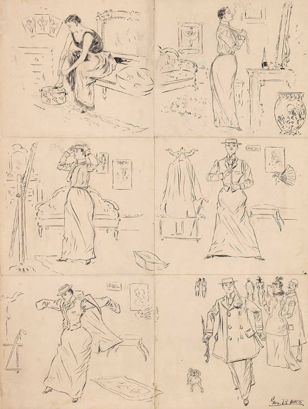 One of New York's Mannish Girls Out for a Morning Breather