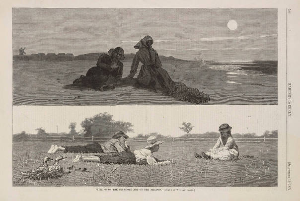 Flirting on the Sea-Shore and on the Meadow