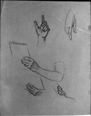 hand studies)