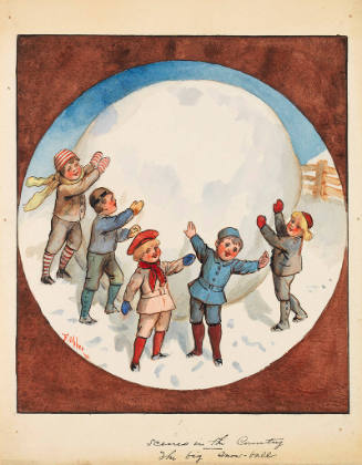 "Rolling Snow Balls (The Big Snow Ball)" for The Merry Magic Lantern Show
