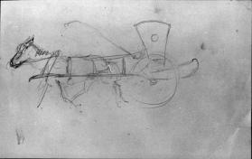 Untitled (horse drawn carriages)