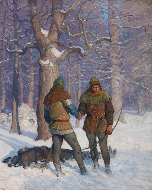 "But be at rest; the Black Arrow flieth nevermore"